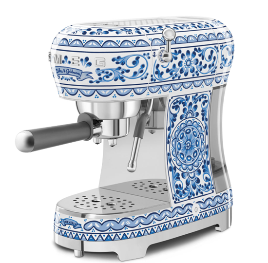 Picture of Smeg ECF02DGBEU Espresso Manual Coffee Machine 1.1L 1350W