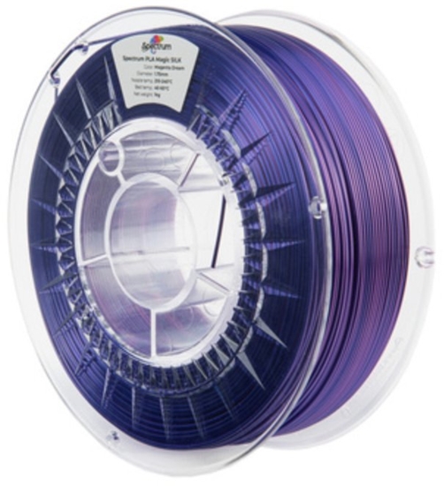 Picture of Spectrum Filaments PLA Magic silk MAGENTA DREAM (Violet  Pink) 1kg Spectrum PLA-MagMagDr-1-SPEC (5905991404675)