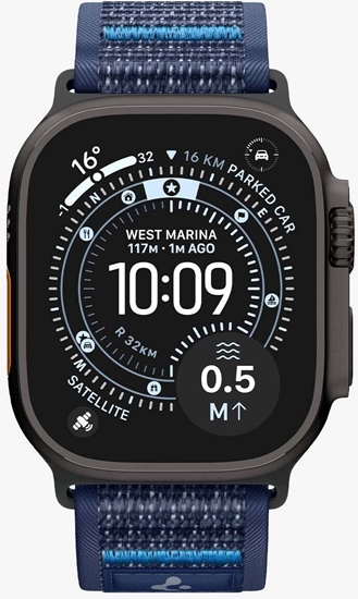 Изображение Spigen Athlex Air 2 Active Band, navy blue - Apple Watch 49mm/46mm/45mm/44mm