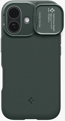 Изображение Spigen Etui Spigen Optik Armor Mag MagSafe do Apple iPhone 17 Abyss Green