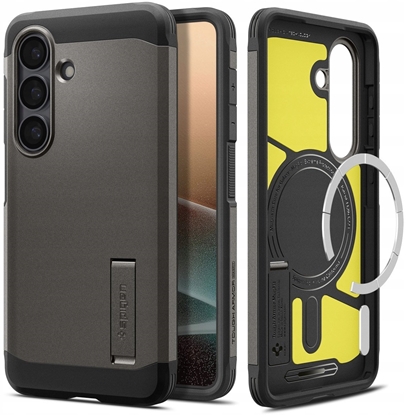 Attēls no SPIGEN futera TOUGH ARMOR kompatybilny z MagSafe do SAMSUNG S26 gunmetal