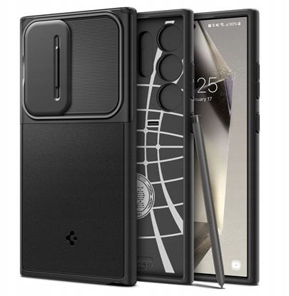 Изображение Spigen Spigen Optik Armor - Etui do Samsung Galaxy S26 Ultra (Black)