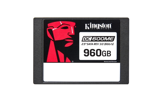 Picture of SSD|KINGSTON|960 GB|Serial ATA III|2.5"|Write speed 530 MB/s|Read speed 560 MB/s|1752xTBW rating|MTBF 2000000 h|SEDC600ME/960G