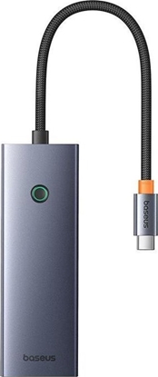 Picture of Baseus UltraJoy 7in1 Hub USB-C – HDMI / 3×USB 3.0 / SD/TF