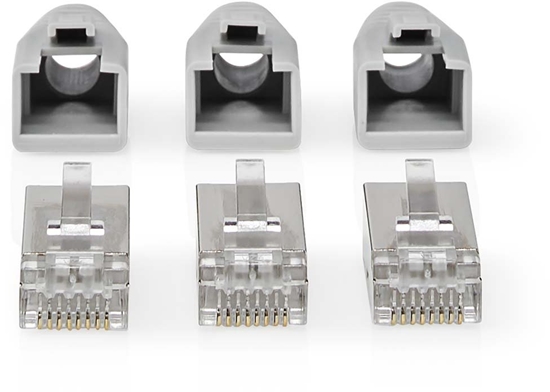 Picture of StarTech RJ45 zcze CAT6 FTP kable sztywne / skrcone 10szt.
