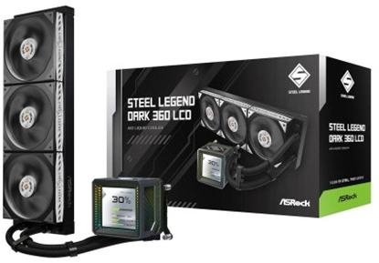 Изображение Chodzenie wodne ASRock Steel Legend Dark 360 LCD