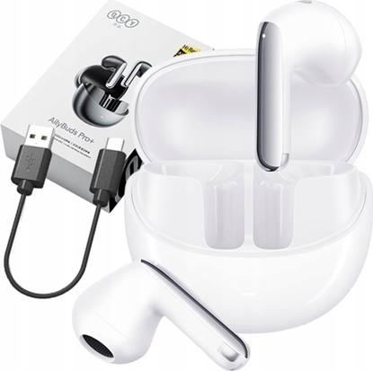 Изображение Suchawki QCY Bezprzewodowe douszne TWS HT 10 Pro, ANC (biae)