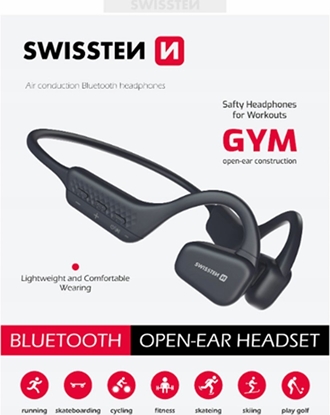 Изображение Suchawki Swissten Bluetooth Earphones Gym Air Conduction