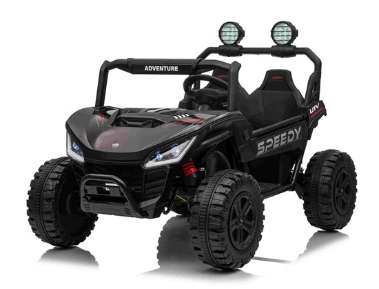 Picture of Super-Toys Auto na akumulator Pojazd Buggy SPEEDY 4x4 Czarny 4x200W