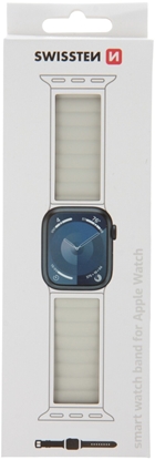 Изображение Swissten Silicone Magnetic Band for Apple Watch 42 / 44 / 45 / 49 mm