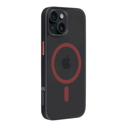 Attēls no Tactical MagForce Hyperstealth 2.0 Cover for iPhone 15 / black/red