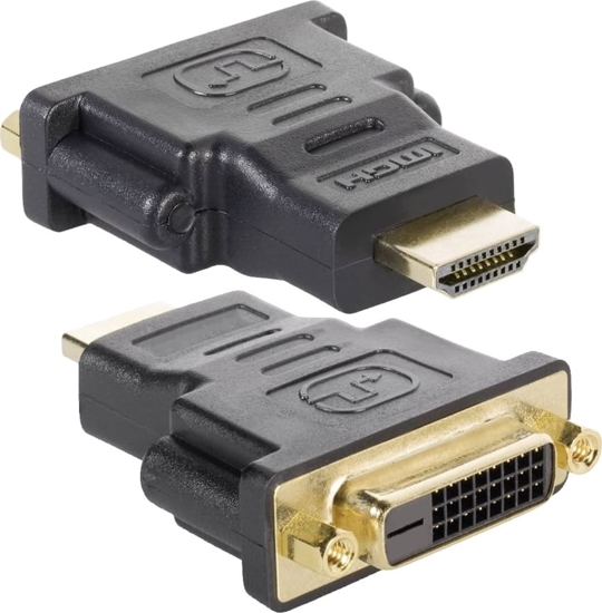 Picture of Techly HDMI - DVI-D M/F Melns