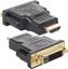 Attēls no Techly HDMI - DVI-D M/F Melns