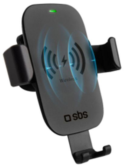 Picture of Telefona turētājs SBS Gravity ar uzlādi 10W