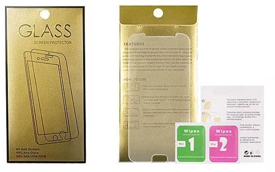 Picture of Tempered Glass Gold Screen Protector Nokia 1 (2018)