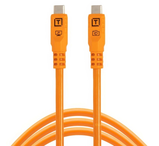 Picture of Tether Tools TetherPro USB-C Optima 10G prosty orange 1,8m