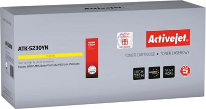 Attēls no Toner Activejet ATK-5230YN Yellow Zamiennik TK-5230Y (ATK-5230YN                     )