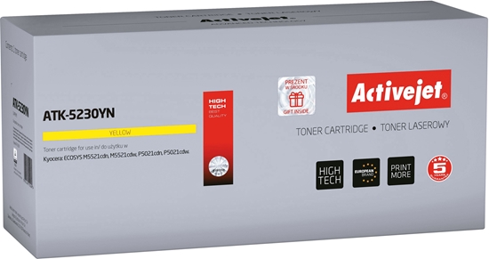 Picture of Toner Activejet ATK-5230YN Yellow Zamiennik TK-5230Y (ATK-5230YN                     )