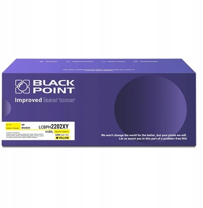 Изображение Toner Black Point [LCBPH2202XY] Toner Color (HP W2202X) chip OEM