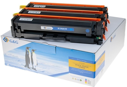 Изображение Toner G&G Toner Multipack Color kompatybilny HP 201X/CF253XM C/M/Y