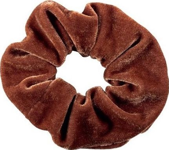 Picture of Top Choice Top Choice Gumka do wosów Velvet jasno brzowa (22777) 1szt.