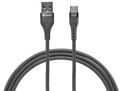 Picture of Tracer 47487 USB A - Type C M/M 1m  Cable Grey