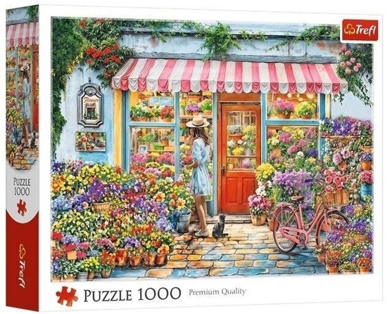 Picture of Trefl Puzzle 1000 Kwiaciarnia TREFL