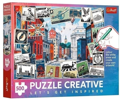Picture of Trefl Puzzle 500 Greetings from London