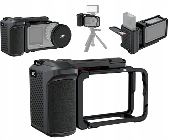Изображение Uchwyt Grip + Ramka Montaowa Frame Mount + Stopka Iso Do Dji Osmo Action 6 / Ssk-oa6