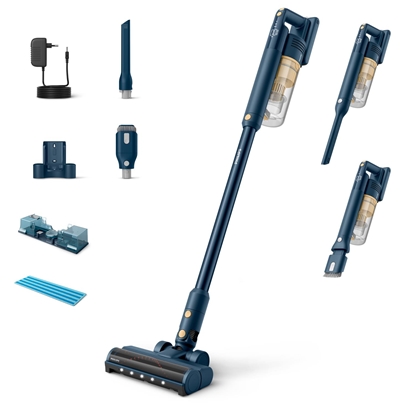 Изображение Vacuum Cleaner|PHILIPS|Upright/Cordless/Bagless|Capacity 0.27 l|Noise 84 dB|Blue|Weight 1.4 kg|XC5043/01
