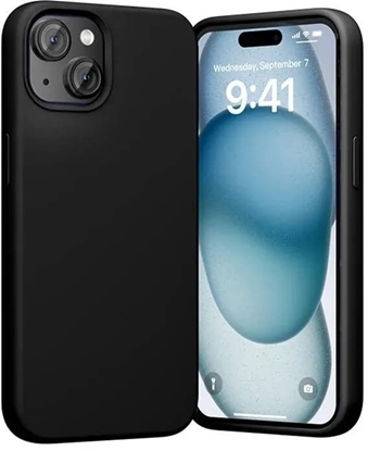 Picture of Vention Etui Silikonowe Vention KUFB0-20 do iPhone 15 Plus (czarny)