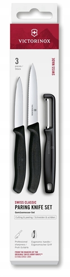 Picture of Victorinox Swiss Classic 3 tlg. Gemüsemesser m. I-Schäler