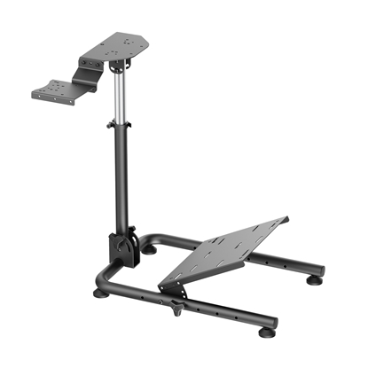 Изображение White Shark CONQUEROR-2 Foldable Racing Steering Wheel Stand With Gear Shifter Mount