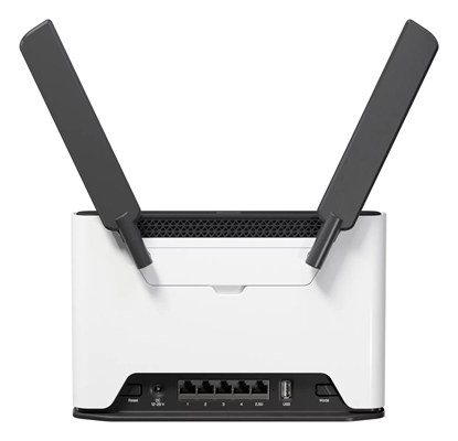 Attēls no Wireless Router|MIKROTIK|Chateau LTE7 ax|Wi-Fi 6 (802.11ax)|SIM card slot Yes|3G Yes|4xLAN ports|USB port Yes|G+5HAXD2HAXD-TC&R11E-LTE7