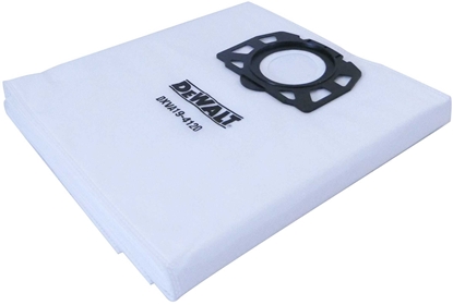 Attēls no Worek do odkurzacza Dewalt DEWALT WORKI TEKSTYLNE DO ODKURZACZY DEWALT 20-30L 3 SZT.