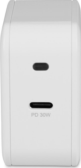 Picture of Zasilacz do laptopa LMP USB-C Power Adapter 30W, PD (max. 30W), power cable 1.5 m, white