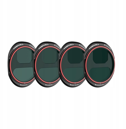 Attēls no Zestaw filtrów FREEWELL do DJI Mavic 4 Pro ND/PL Bright Day (4szt)