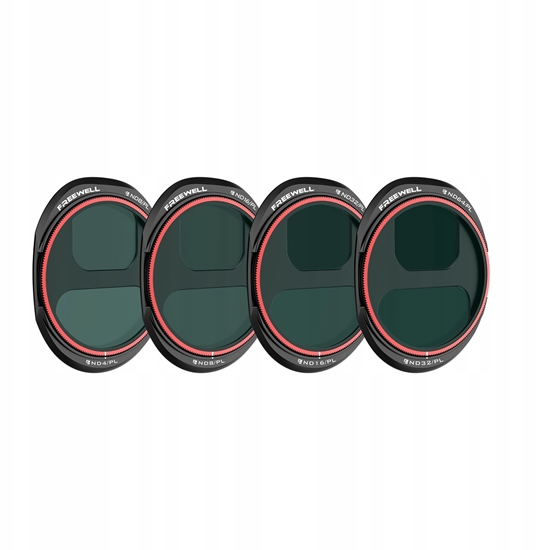 Picture of Zestaw filtrów FREEWELL do DJI Mavic 4 Pro ND/PL Bright Day (4szt)