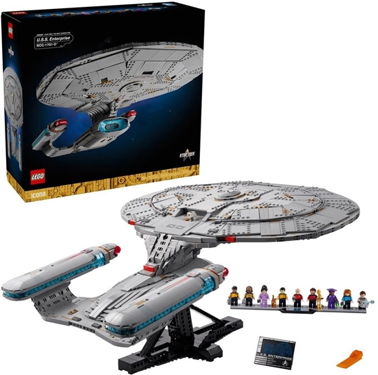 Picture of Eaglemoss Publications Ltd 10356 LEGO® Icons Star Trek: U.S.S. Enterprise NCC-1701-D