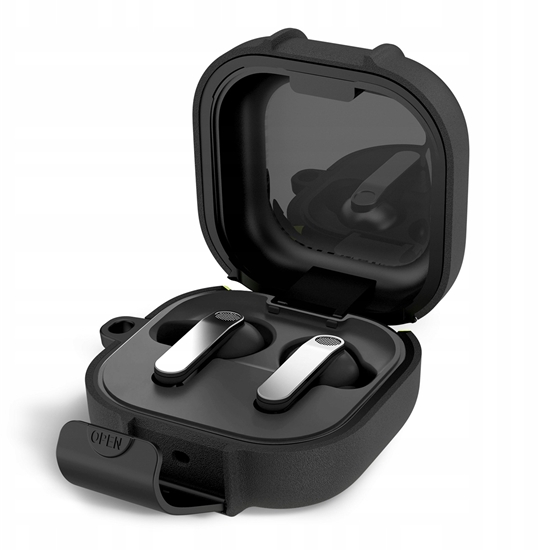 Picture of 4kom.pl TECH-PROTECT SLIM HOOK SAMSUNG GALAXY BUDS 4 / 4 PRO BLACK