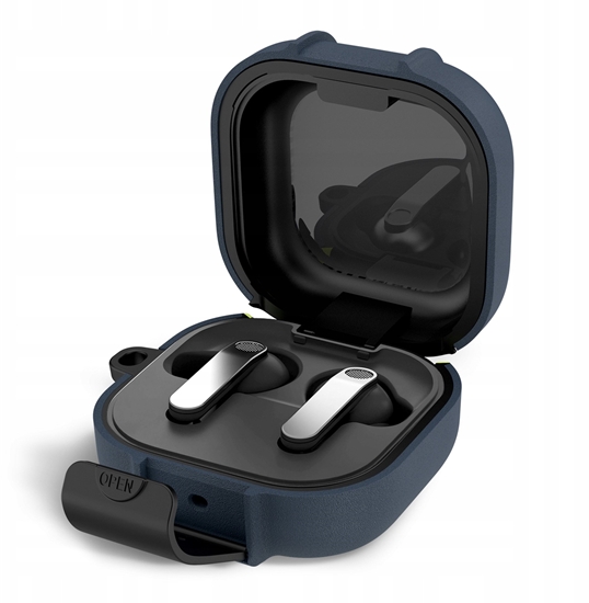 Picture of 4kom.pl TECH-PROTECT SLIM HOOK SAMSUNG GALAXY BUDS 4 / 4 PRO FLUFFY BLUE