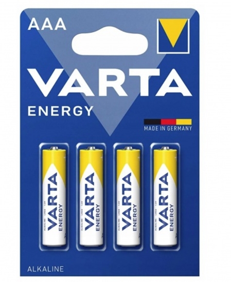 Picture of AAA / LR03 baterijas Varta Energy Alkaline MN2400/4103 iepakojumā 4 gb.
