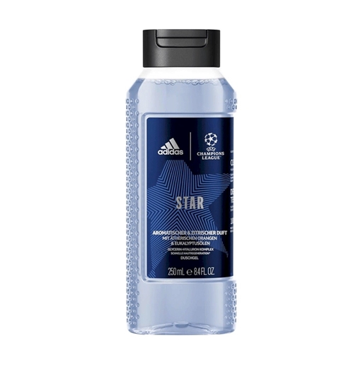 Изображение Adidas UEFA Champions League Star Shower Gel 250ml