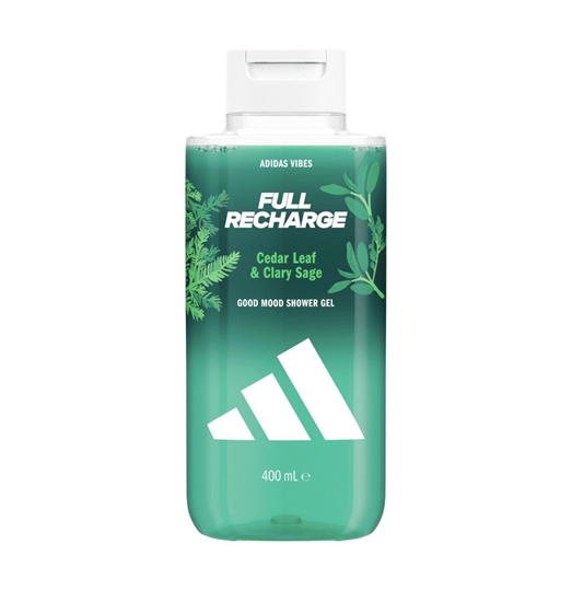Изображение Adidas Vibes Full Recharge Shower Gel 400ml