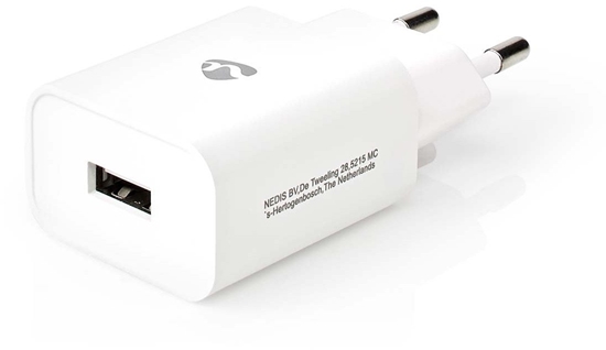Picture of adowarka Nedis Nedis WCHAU242AWT adowarka do urzdze przenonych Uniwersalne Biay Prd przemienny Wewntrzna