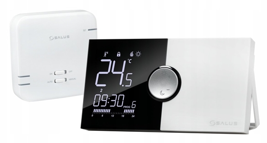 Picture of Afriso Salus bezprzewodowy, natynkowy regulator tygodniowy, bateryjny