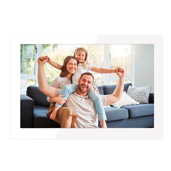 Picture of Agfa Photo APF1000 Wi-Fi Glass Digital Photo Frame 10 white