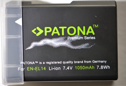 Изображение Akumulator Patona pro Nikon EN-EL14 1050mAh (PT1197)