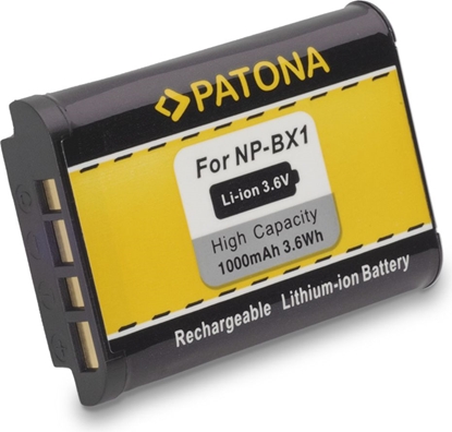Изображение Akumulator Patona pro Sony NP-BX1 (PT1130)