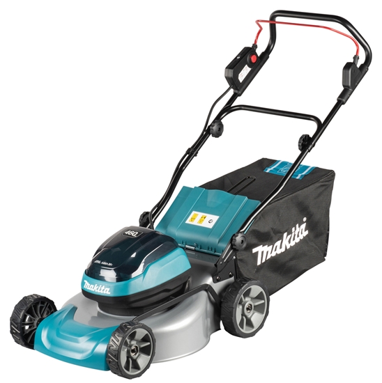 Изображение Akumulatora zāles pļāvējs Makita DLM466ZX; 2x18 V (bez akumulatora un lādētāja)